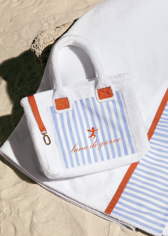 Mini bag with striped patch - Image 2